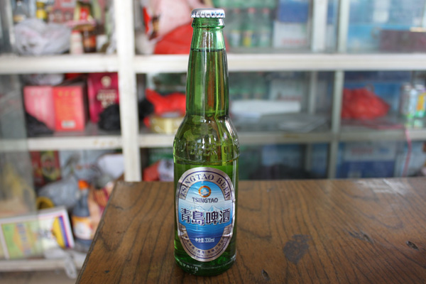 青岛啤酒-青色瓶